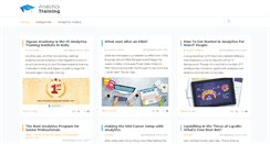 Desktop Screenshot of analyticstraining.com
